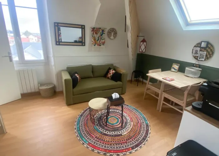 Apartmán Un Cocon Au Presbytere Avec Place De Parking Voiture Gratuite Caen